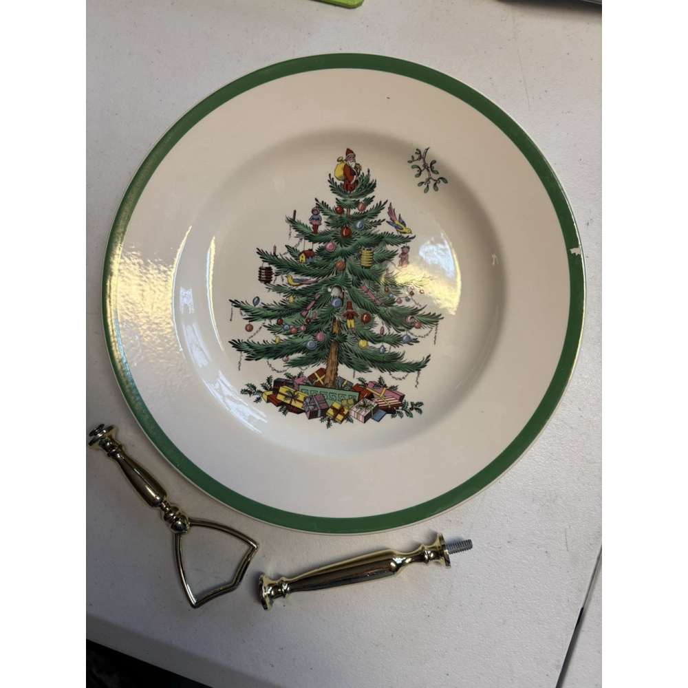 Replacement Pieces Spode Double Tiered Tray Christmas Tree